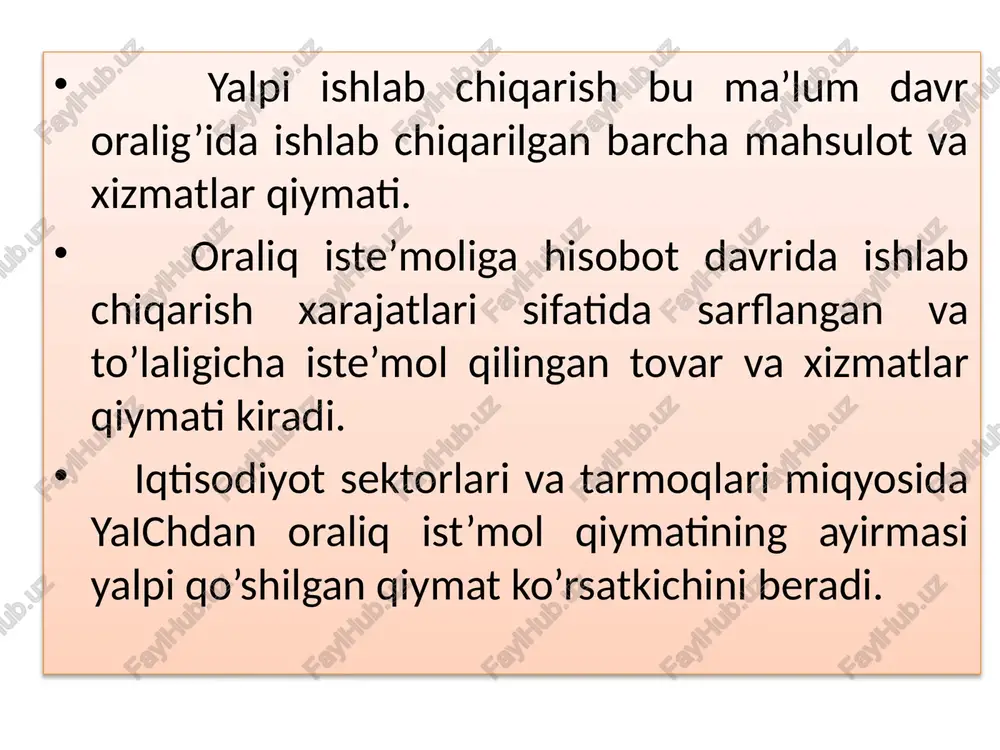 yalpi ichki mahsulot statistikasi - Page 5