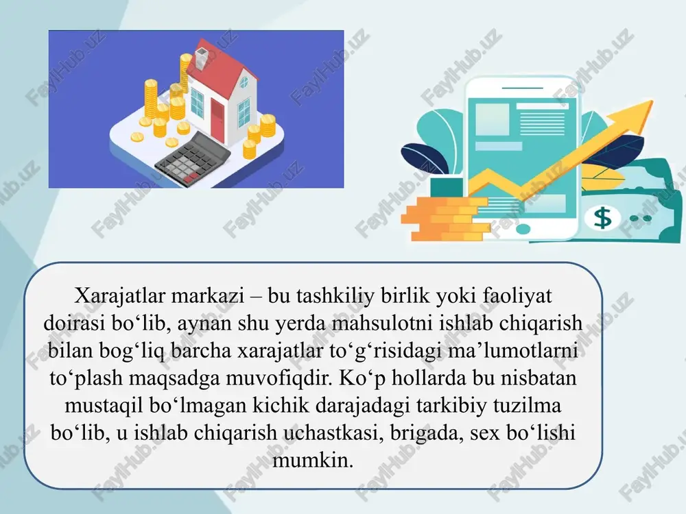 xarajatlarni taqsimlash usuli - Page 5