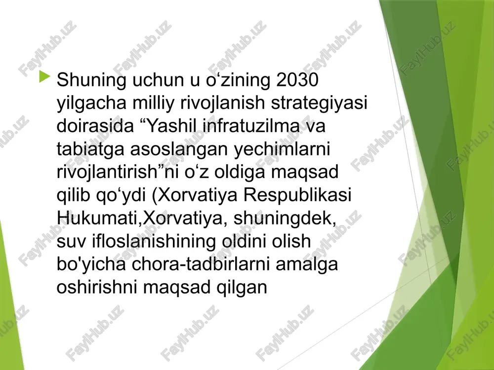 dastlabki qaror qabul qilinadi. shundan soʻng hujjatlarni ishlab chiqish — ilmiy tadqiqotlar va texnik-iqtisodiy asoslash, ularni muvofiqlashtirish va tasdiqlash boshlanadi. innovatsion loyiha va investitsiyalashni amalga oshirishning maqsadga muvofiqligi toʻgʻrisida qaror qabul qilish birinchi bosqichning mantiqiy yakuni hisoblanadi. xorvatiya davlatining investitsiya bosqichi xorvatiya davlatining ikkinchi bosqich — innovatsion loyihani amalga oshirish, moddiy jihatdan amalga oshirish. koʻrsatkichlar monitoringi, nizolarni hal qilish va loyihani toʻgʻrilash. xorvatiya davlatining innovatsion loyiha tuzilmasi har bir innovatsion loyihada quyidagi asosiy boʻlimlar boʻlishi kerak: innovatsion loyihaning mohiyati, uning biznes jozibadorligini umumlashtiruvchi shaklda asoslash; innovatsion loyihani amalga oshiruvchi korxona. faoliyati, huquqiy maqomi, imkoniyatlari haqida toʻliq maʼlumot; mahsulot, uning xususiyatlari; mahsulotni sotish bozorlarini tahlil qilish, raqobat; innovatsion mahsulotning marketing strategiyasi; ishlab chiqarish jarayonini tashkil etish; boshqaruvni tashkil qilish; xatarlar va ularning sugʻurtasi; moliyalashtirish strategiyasi. xorvatiya davlatining innovatsion loyihalarni tasniflash xorvatiya davlatining innovatsion loyihalar qoʻllanish sohasiga koʻra quyidagicha tasniflanishi mumkin: tadqiqot; ilmiy-texnik; tashkiliy. qaror darajasiga koʻra innovatsion loyihalar quyidagilarga boʻlinadi: federal; …