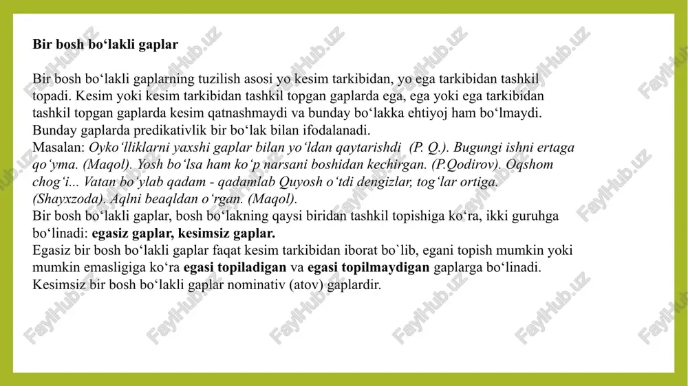 sodda va qo'shma gap - Page 5