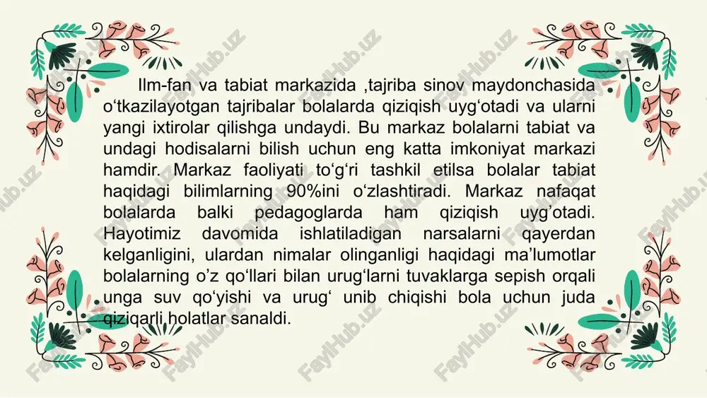ilm fan va tabiat markazi - Page 5