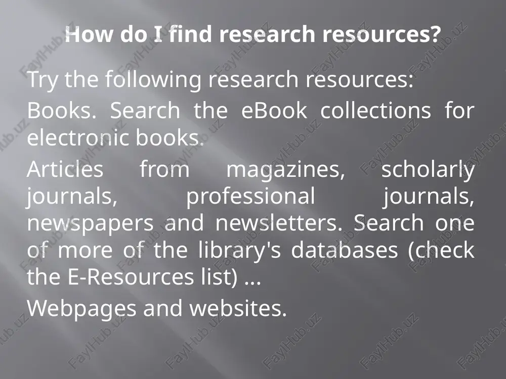 research resources - Page 5