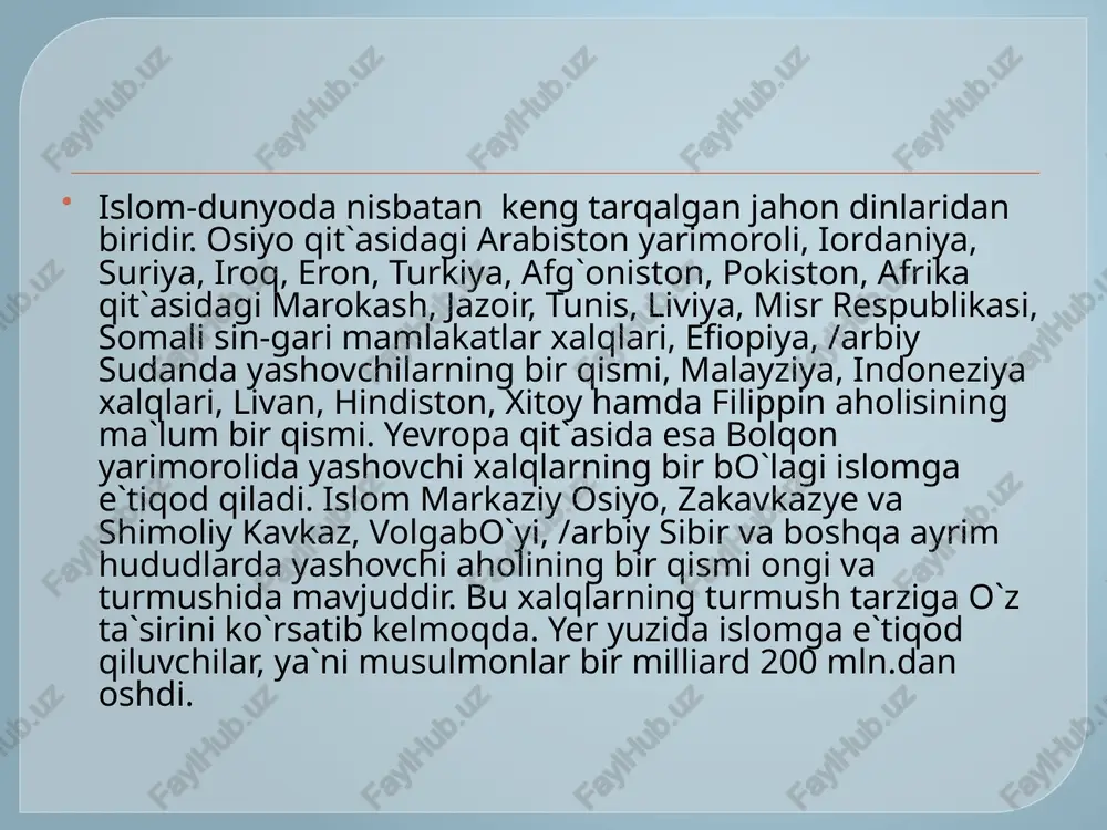 islomdinining paydo bo'lishidagi ijtimoiy siyosiy va madaniy sharoitlar - Page 5