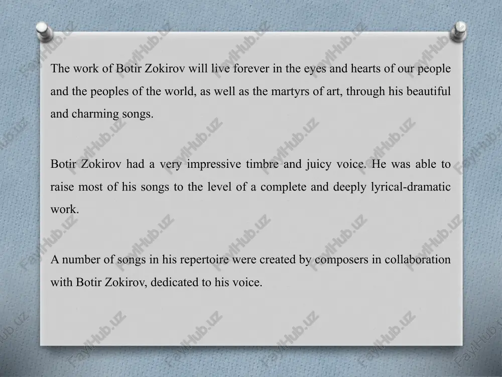life and work of botir zokirov - Page 5