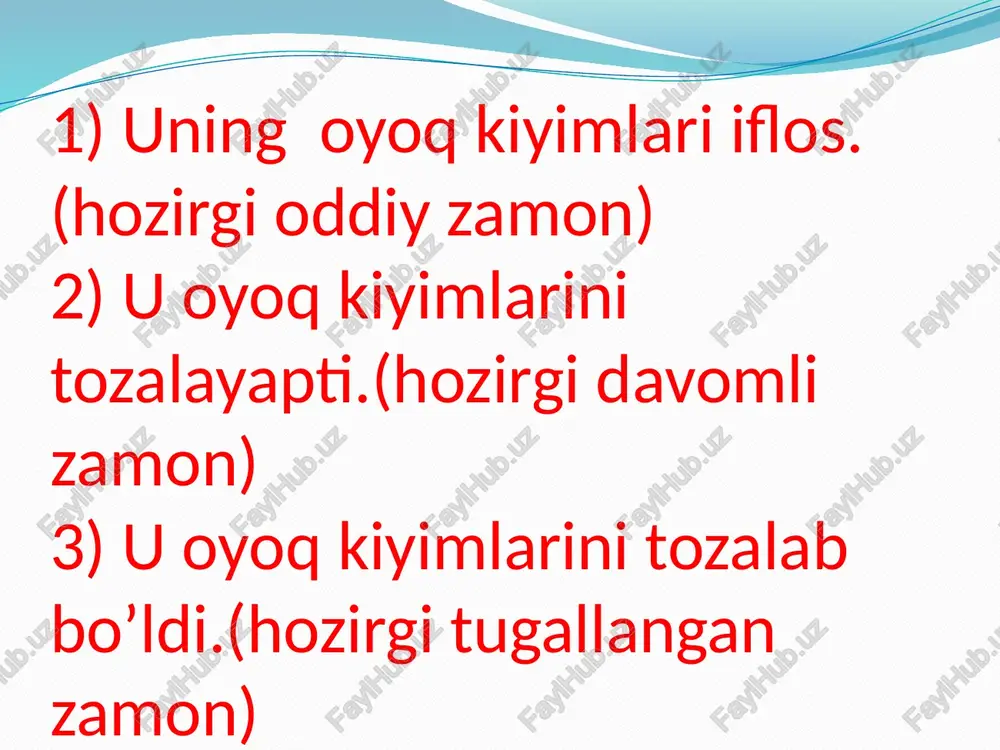 present perfect simple(hozirgitugallanmaganzamon) - Page 5