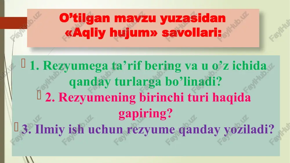 o’zbektili 11-mavzu - Page 5