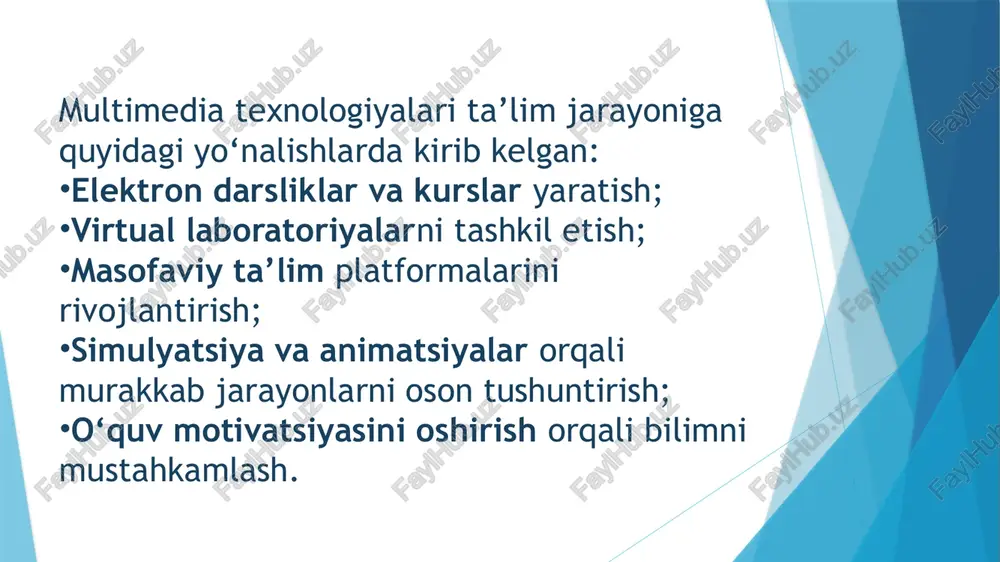 taʼlimda interfaol multimedia resurslarining qoʻllanishi - Page 5