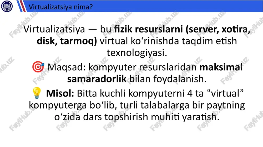 virtualizatsiya va konteyner texnologiyalari - Page 5
