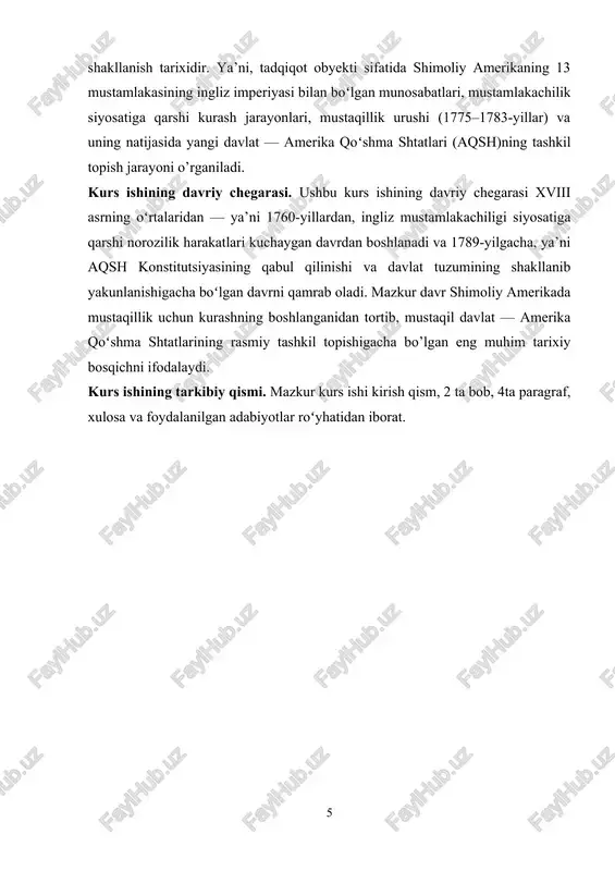 uvaffaqiyati uilyam pen bilan bogʻliq boʻldi. uning rahbarligida pensilvaniya ravon kun kechirib, tez sur’atlar bilan rivojlandi va 1685-yilga kelib uning aholisi 9000 kishiga etdi. koloniyaning markazi filadelfiya bo’lib, bu shahar tez orada oʻzining daraxtlar soyasidagi keng koʻchalari, mustahkam gʻisht va toshdan qad koʻtargan uylari va serqatnov kema doklari tufayli dong taratdi. koloniyalashtirish davrining oxiriga kelib, deyarli bir asr oʻtgach, bu yerda 30000 odam yashab, turli tillar, diniy e’tiqodlar va hunaru tijorat sohalarini namoyon etgan. muvaffaqiyatli biznes korxonalarini tashkil etish borasida ularning iste’dodi filadelfiya shahrini koʻchkinchilar amerikasining eng farovon markazlaridan biriga aylantirdi. “xviii asrning boshlarida koloniyaga kela boshlagan shotlandiyalik-irlandiyaliklar uchun pensilvaniya yangi dunyoga eltuvchi asosiy yoʻl boʻldi. allaqaysi bir pensilvaniyalik rasmiy xodim tomonidan “beboshlarcha jasur va qashshoq kelgindilar” deb nomlangan bu odamlar inglizlardan nafratlangan va umuman xukumatga shubha bilan qaragan” . xuddi pensilvaniya singari odamlari aralash-quralash boʻlgan nyu-york shahri ham amerikaning koʻptilli mohiyatini a’lo darajada namoyon etgan. 1646-yili xadson daryosi boʻyidagi …