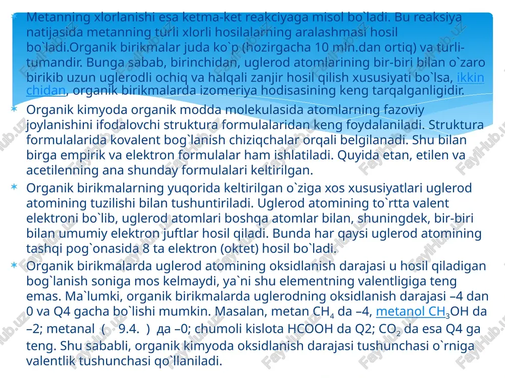 organik kimyoviy tuzilish nazariyasi - Page 5