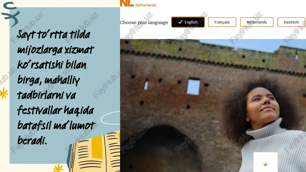 niderlandiyaning rasmiy turizm portali - Page 5