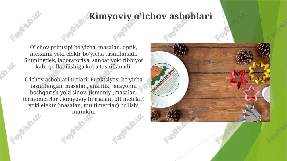 o'lchash vositalarining turlari va sinflanishi - Page 5