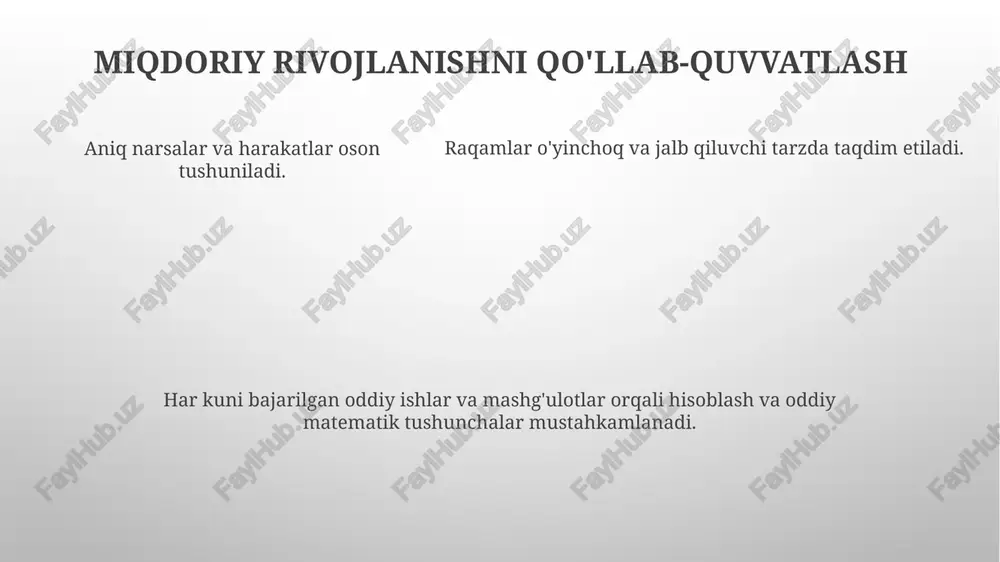 so'zlarning kuchi: 3-4 yoshdagi bolalarda miqdorni ta'riflash - Page 5