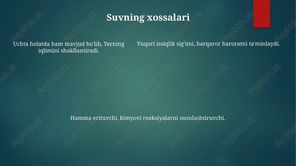 yerning gidrosfera qobig'ining tuzilishini o'rganish - Page 5