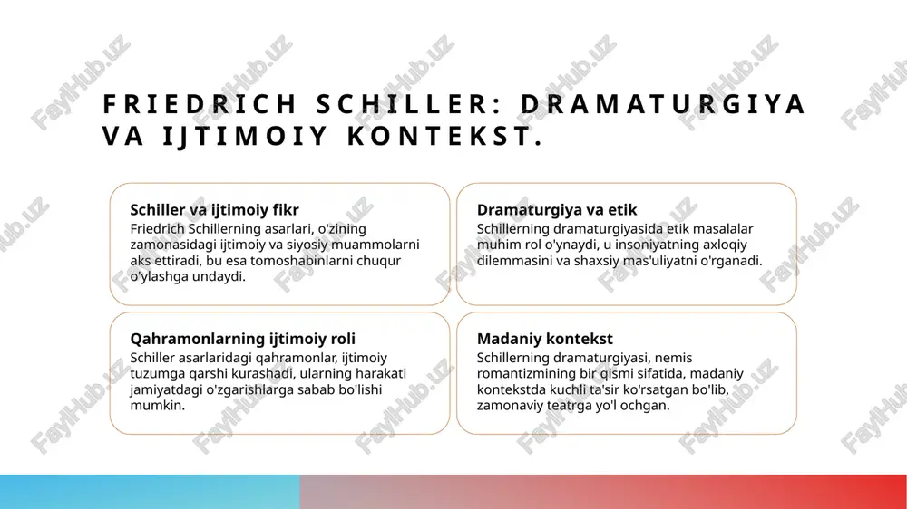 friedrich schiller: hayoti va ijodiy yo'nalishlari - Page 5