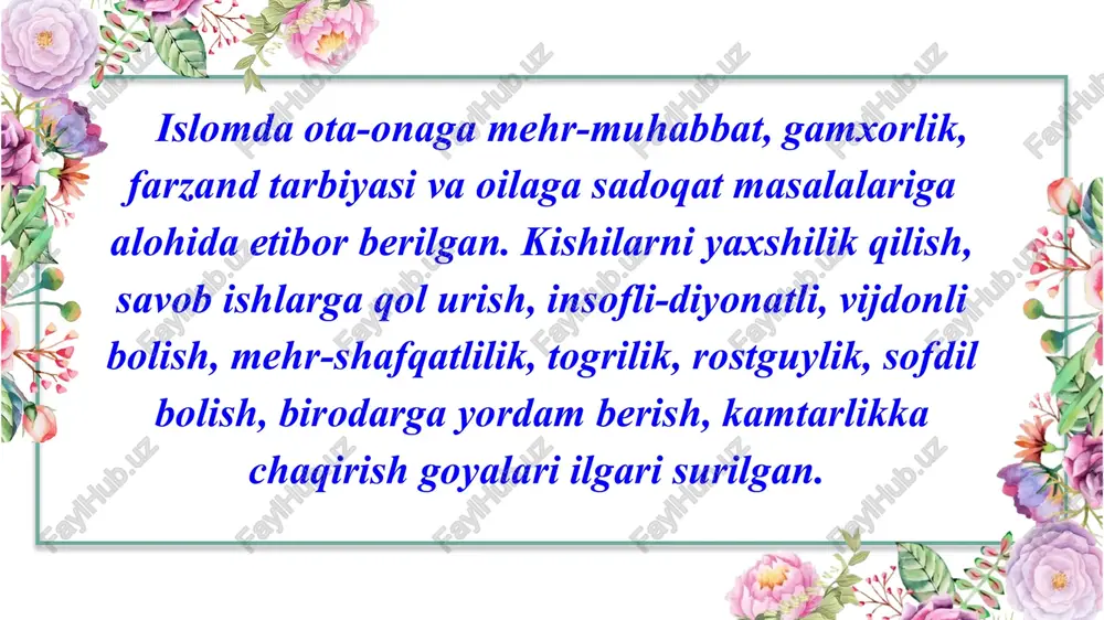 islom dinida ma’naviyat va shaxs ma’naviy qiyofasining talqini - Page 5