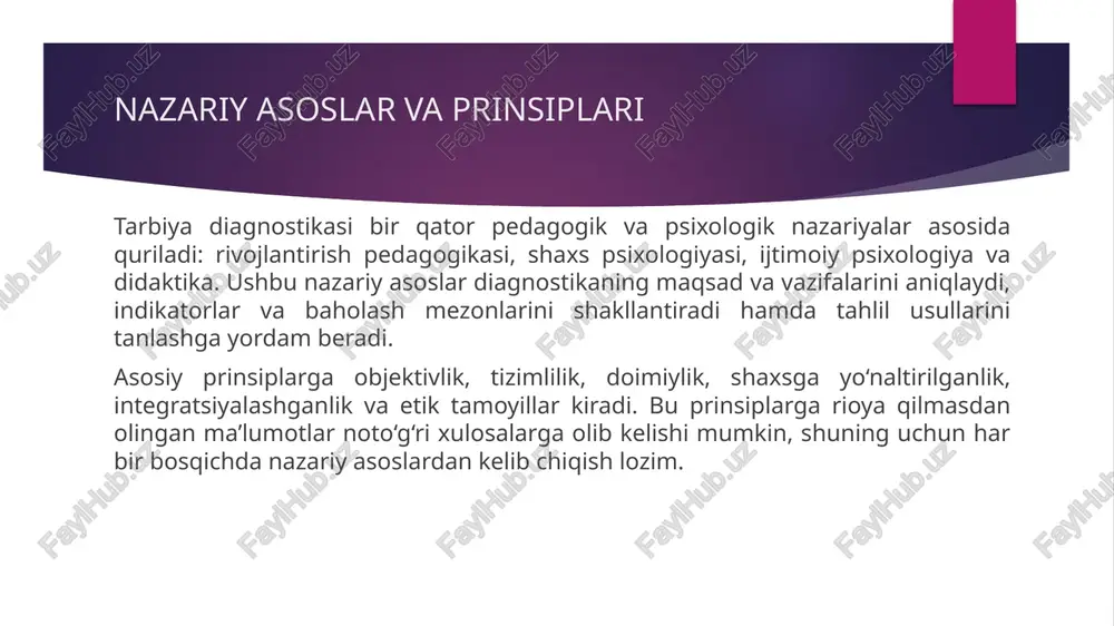 tarbiyadiagnostikasining mohiyati va funksiyalari - Page 5
