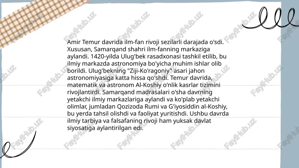 amir temur haqida ilmiy maktablar - Page 5