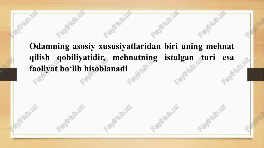 id qilish yordamida yuzaga keladi; boshqalari harakatlarni avtomatlashtirish vositasida paydo bo‘ladi. birinchi turdagi muolajalar anglanmaydi, ularni ongimizda, hatto, maxsus vositalar yordamida ham hosil qilish mumkin emas. ikkinchi tur muolajalar ong chegarasida joylashadi. ular osongina dolzarb anglanuvchilarga aylanishi mumkin. har bir murakkab harakat harakatlar ketma-ketligi va «to‘shaluvchi» muolajalar qatlamidan iborat. har bir murakkab harakatda dolzarb bo‘lgan ongli va anglanmagan faoliyatlar o‘rtasidagi chegaraning belgilanmaganligi harakatlar ketma-ketligini muolajalar ketma-ketligidan ajratib turuvchi chegaraning harakatchanligini bildiradi. bu chegaraning yuqoriga yo‘nalgan harakati muolajadagi ba’zi harakatlarning (asosan, eng soddalarining) o‘zgarishini anglatadi. chegaralarning pastga harakatlanishi esa, aksincha, muolajalarning harakatga aylanishini, ya’ni, faoliyatning maydaroq birliklarga bo‘linishini bildiradi. quyida shunga mos misol keltiramiz. munozara vaqtida sizda yangi g‘oya tug‘ildi, va siz ifodalanish usulini hisobga olmagan holda, asosan, mazmunidan kelib chiqib, uni bayon qildingiz, deb tasavvur qilamiz. siz ko‘plab, ya’ni, aqliy, nutqli va h.k. muolajalar bilan ta’minlangan harakatni amalga oshirgan bo‘lasiz. ularning barchasi birgalikda g‘oyani bayon qilish faoliyatini amalga oshirgan bo‘ladilar. …