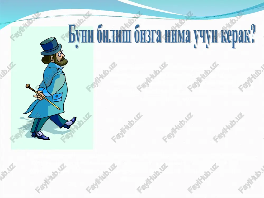 eramentning xam yomoni bo'lmaydi…