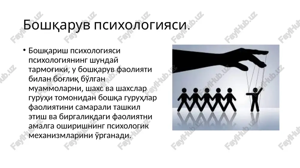 doimo osoyishta, sokin, unda o'rtoqlarcha, do'stona munosabat, samimiyat sezilib turadi. biror kishini maqtash, uning lavozimini oshirish ѐki ishdagi kamchilikka ko'ra ishiga baho berish doimo jamoa a'zolarinig fikri bilan kelishilgan holda amalga oshiriladi. tanqid ko'pincha taklif, istak shaklida, amalga oshirilgan ishlarnig mazmuniga baho berish xolda egasiga etkaziladi. har bir yangi ish jamoa maslahatisiz boshlanmaydi. shuning uchun ham uning fazoviy –ijtimoiy holati ―jamoa ichidadir. l i b e r a l (loqayd) uslubda ishlaydigan rahbarning kayfiyatini, ishga munosabatini, ishdan mamnun ѐki mamnun emasligini bilish qiyin. unda taqiqlash, po'pisa bo'lmaydi, uning o'rniga ishning oxirgi oqibati bilan tanishish bilan cheklanadi, xolos. jamoada hamkorlik yo'q, boshliq jamoaning muammolari ishning baland – pasti bilan qiziqmaydiganday, go'ѐki ―koiinotda yurganga o'xshaydi, aniq ko'rsatmalar bermaydi, uning o'rniga norasmiy liderlar ѐki o'ziga yaqin kishilar orqali qilinishi lozim bo'lgan topshiriqlar xodimlarga etkaziladi. uning asosiy vazifasi, uning nazarida, xodimlar uchun ish sharoitini yaratish, ishdagi kamchiliklarni bartaraf etish, kerakli mahsulot, xom-ashѐ kabilarni topib …