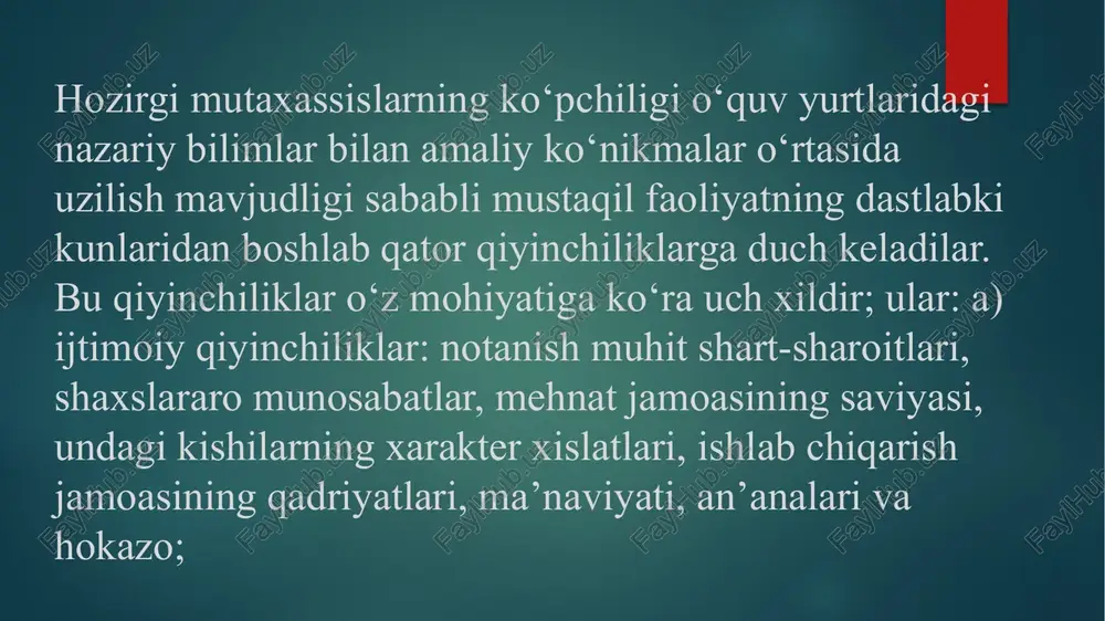 yetuklik davrining psixologik xususiyatlari - Page 5