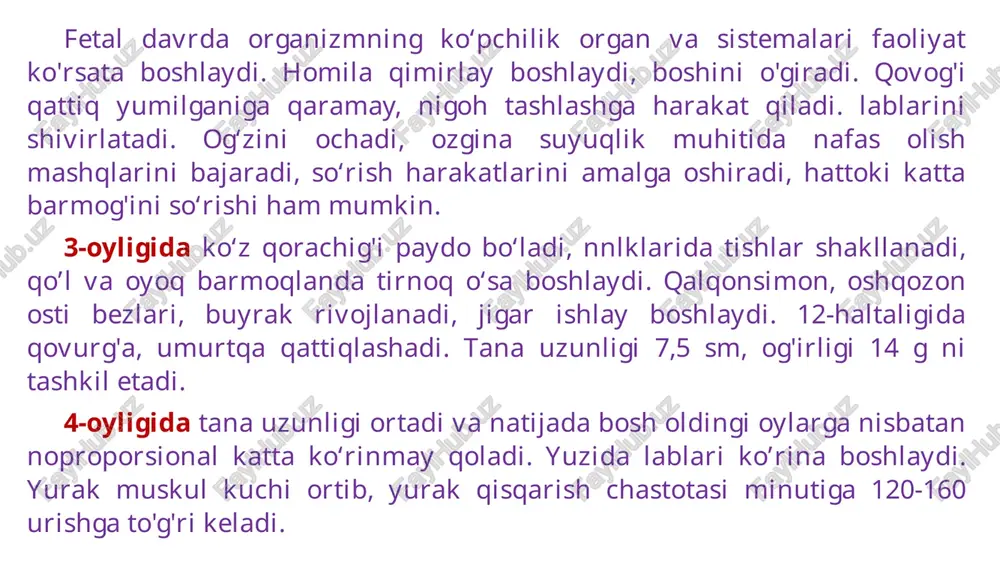 perinataldavr: homilaningsensor, motor vareflektor faolligi - Page 5