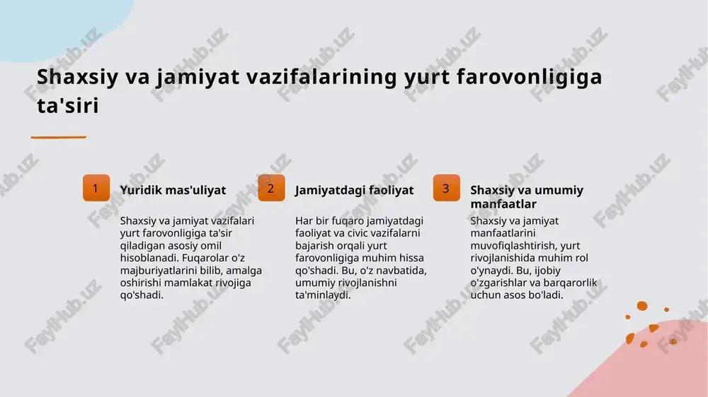 shaxsiy mas'uliyat va yurt rivojlanishi - Page 5