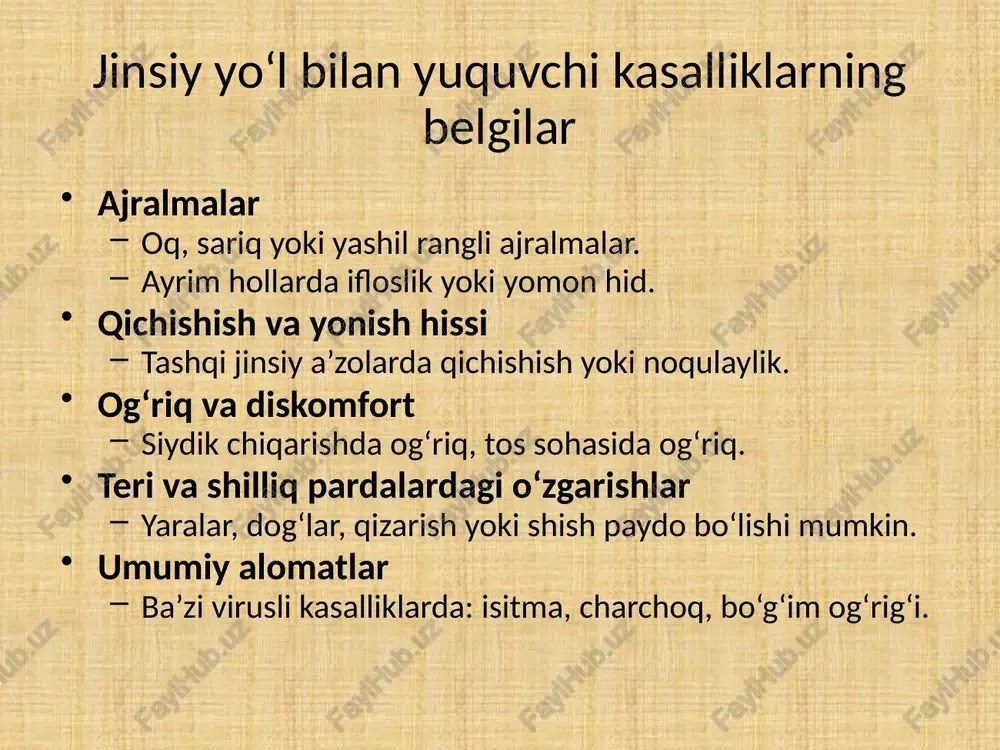 ligi. jinsiy yo‘l bilan yuqadigan kasalliklar bo‘yicha ko‘rsatmalar. tashkent, 2020. e’tiboringiz uchun rahmat image2.png image3.png image1.jpeg /docprops/thumbnail.jpeg