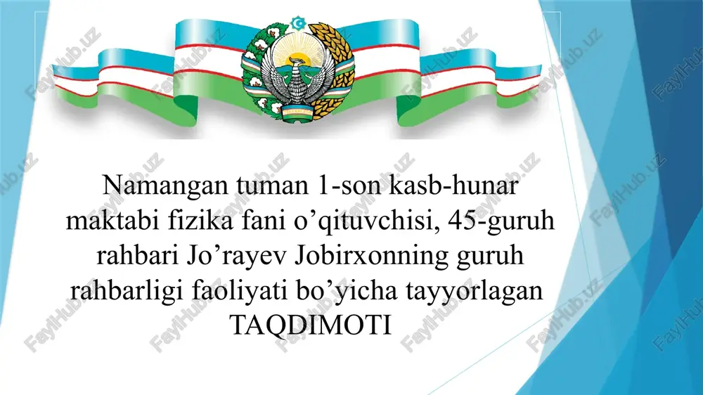 guruhrahbarlarining me’yoriyish hujjatlari - Page 5