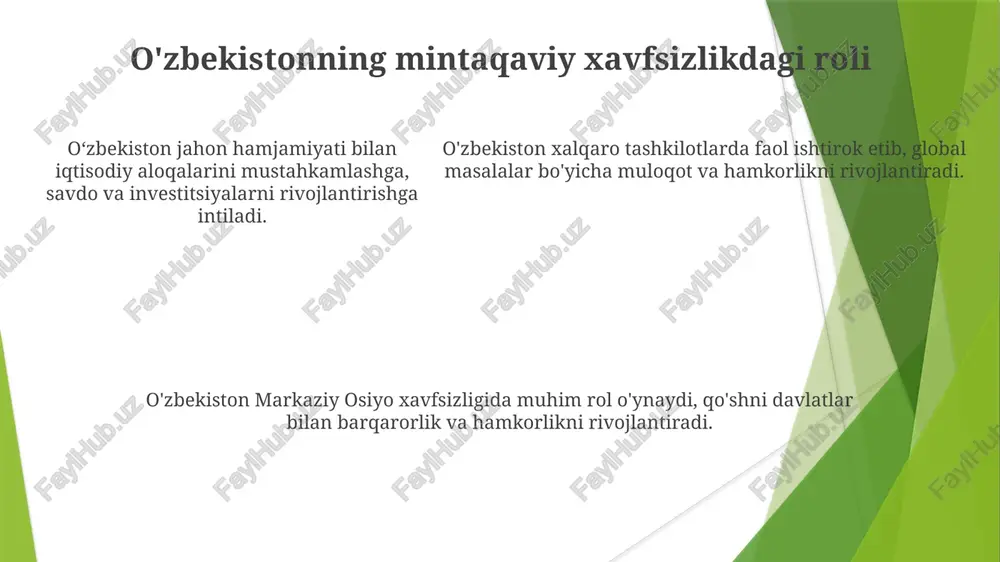 o'zbekiston va jahon hamjamiyati - Page 5