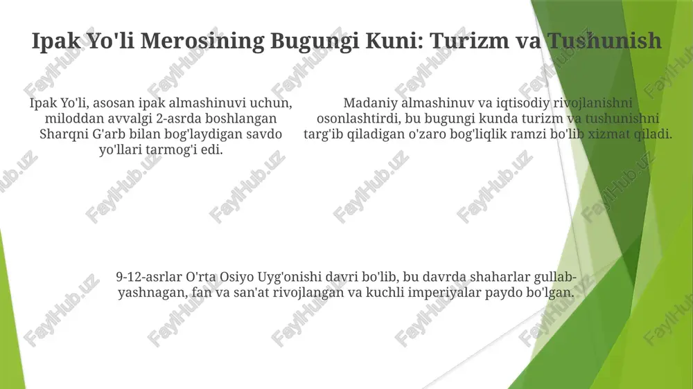 buyuk ipak yoʻlining shakillanish tarixi - Page 5