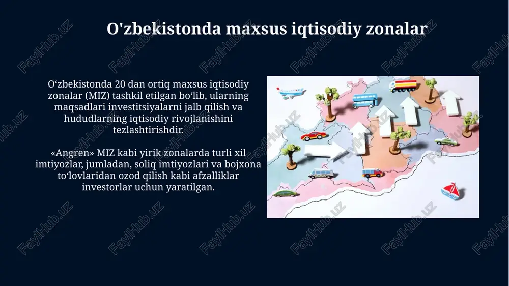 maxsus iqtisodiy zonalar - Page 5