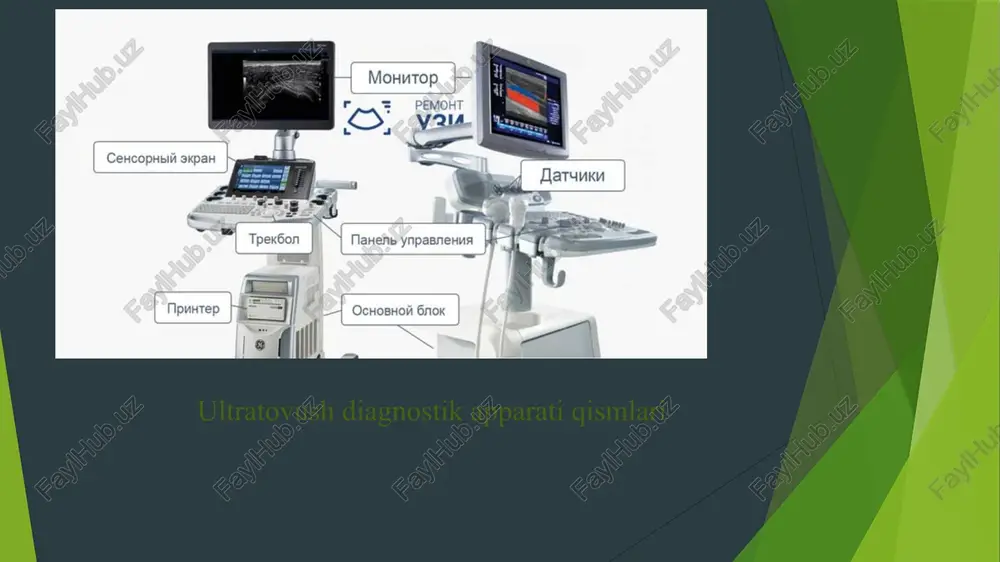 ultratovush tashxisi qurilmalari ishlashining a,b,m,c va doppler rejimlari - Page 5