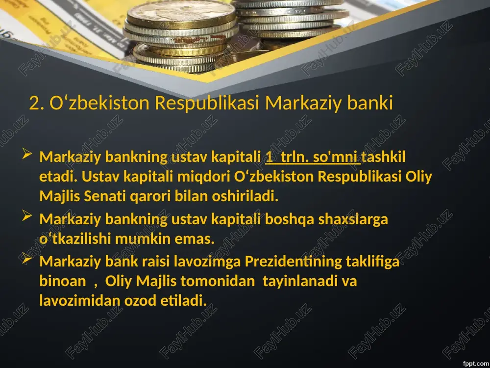 oʻzbekiston respublikasi markaziy banki - Page 5