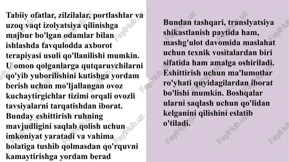 a jabrlanuvchilar tinchlantiruvchi yoki boshqa dori-darmonlarni qabul qilishdan bosh tortadilar, buning ma'nosi yo'qligiga o'zlarini ishontiradilar, chunki ular hayotga intilmaydilar. thanks image1.emf