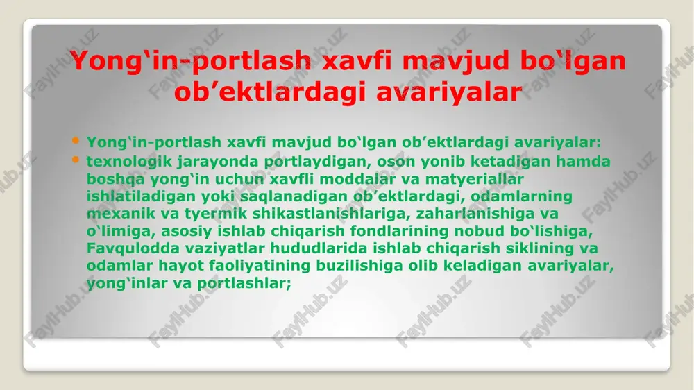 texnogen tusdagi favqulodda vaziyatlar - Page 5