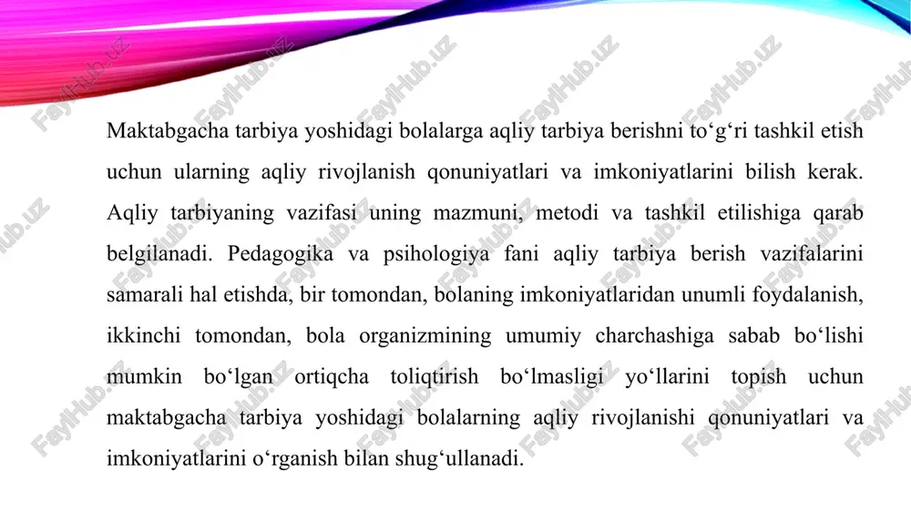 aqliy tarbiya vazifalari. - Page 5