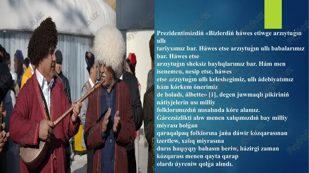 qaraqalpaq folklori - Page 5