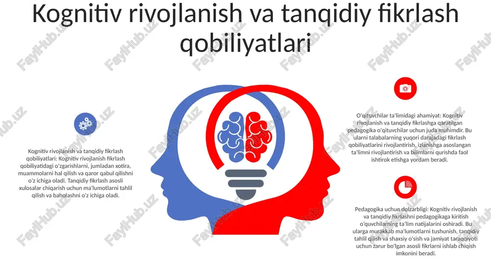 shuvi: o‘quv tajribalarini boyitish fanni boshqa fanlar bilan integratsiyalash o‘rganish tajribasini boyitadi va fanni yanada qulayroq va qiziqarli qiladi. tajribali mashg‘ulotlar, amaliy tajribalar va real hayotdagi ilovalar fanni hayotga tatbiq etadi, o‘quvchilarda qiziqish va ilmiy izlanishni kuchaytiradi. pedagogika uchun nazariy va amaliy ahamiyati pedagogikada fanlararo aloqalar va fan integratsiyasi nazariyasi va amaliyoti juda katta ahamiyatga ega sales 1st qtr 2nd qtr 3rd qtr 4th qtr 35 25 20 15 tabiatshunoslik ta’limini baholash texnikasi nazariy-amaliy ahamiyati:- fanni o‘qitish va o‘rganish tamoyillarini tushunish uchun nazariy asos yaratadi.- darsda samarali fan o‘rgatishlarini amalga oshirish uchun amaliy strategiya va usullarni taklif etadi.- o‘qituvchilarning mazmunan bilim va pedagogik mahoratini oshiradi, ularga ishonchli va fanni samarali o'rgatish fan ta'limi uchun baholash usullari: - talabalarga erishgan yutuqlari haqida fikr bildiradi va o'qituvchilarga yaxshilash kerak bo'lgan sohalarni aniqlashga yordam beradi. - talabalarni o'z bilimlari haqida fikr yuritishga va o'z-o'zini baholash ko'nikmalarini rivojlantirishga undaydi. talaba ehtiyojlari. falsafaning muxlisi va …