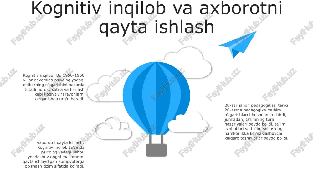 xx asrda jahon pedagogika fanining rivojlanish tarixi - Page 5