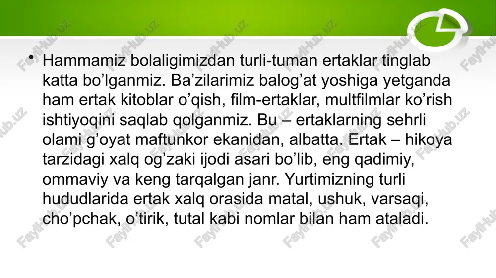 o‘qish darslarida ertak o‘qitish uslubiyoti - Page 5