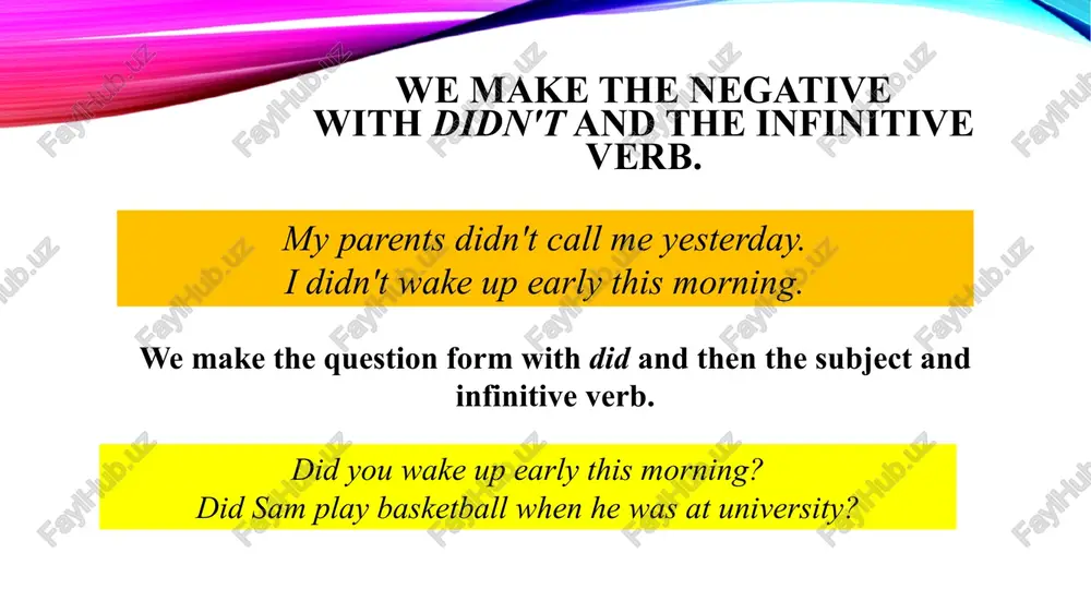 past simple, past continuous, used to - Page 5