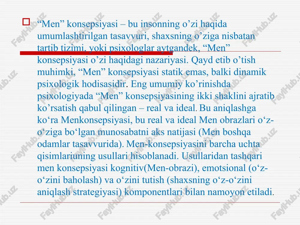 o'z-o'zini anglash va men— konsepsiyasi - Page 5