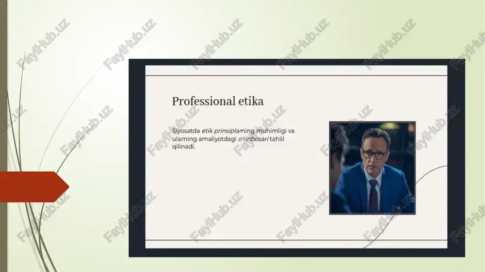 siyosatda professional etika va yangi axloq siyosati - Page 5