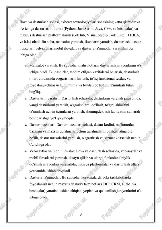 arini rejalashtirish, ma'lumotlarni to'plash vaqtni optimallashtirishda ishlatiladi. ular korxonalar va tashkilotlar ichidagi ish faoliyatini samarali boshqarish va resurslarni to'g'ri boshqarishda yordam beradi. vaqt tizimlarining ahamiyati, har bir sohada faoliyatni samarali boshqarish, resurslarni to'g'ri boshqarish, amalni optimallashtirish va sodda, ishonchli bo'lishda yatadi. ular ish jarayonlarini yengil va samarali qilishga imkon beradi va sodda boshqaruv, samarali vaqt ishlatishga olib keladi. bu esa, korxonalarda, tibbiyotda, transport sohasida va boshqa sohalarda ish faoliyatining yaxshi natijalarini ko'rishda katta muhim ahamiyatga ega. 3. texnologiyadagi vaqt tizimlari sohalarga qanday ta'sir qiladi va ularning eng oson yoki aqlli yechimlari texnologiyadagi vaqt tizimlari, har bir sohada keng ko'lamli ta'sir qiladigan muhim vositalardir. ularning eng oson yoki aqlli yechimlari quyidagi ko'rinishda ko'rsatilishi mumkin: ish faoliyatini samarali boshqarish: vaqt tizimlari, korxonalar, tashkilotlar va boshqa sohalarda ish faoliyatini boshqarishda katta o'rin o'zlashtiradi. ular ma'lumotlarni to'plash, ish faoliyatini rejalashtirish, vaqt va resurslarni boshqarishda yordam beradi. bunda sodda interfeyslar va samarali funksiyalar yordamida, ish …