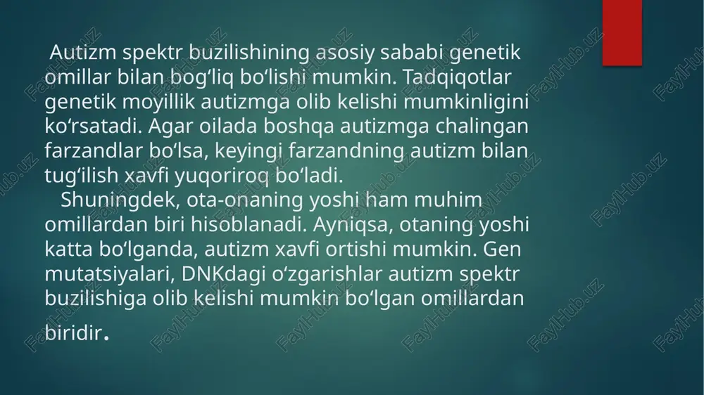 autizm spektri buzilishi - Page 5