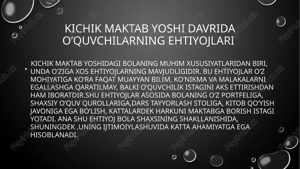 kichik maktab yoshi davri psixologiyasi - Page 5