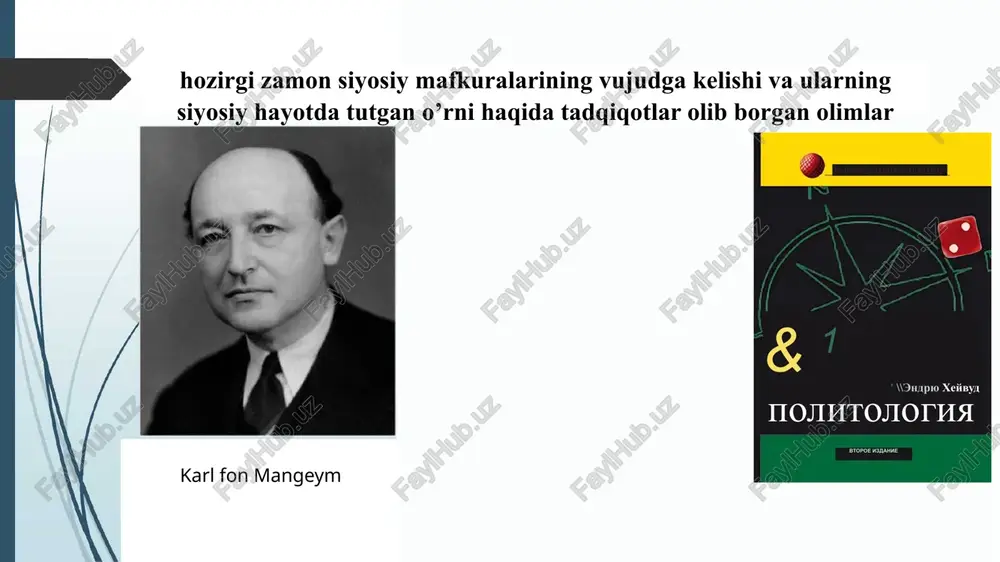 h uchun intildilar 17 yilda v. lenin g’oyalari asosida inqilobni amalga oshirgan rossiya olsheviklari «kommunistlar» deb atala boshlandi. ular doimo insonning ijtimoiy avjudot ekanligi va uning individual xususiyatlarining ijtimoiy jihatdan eklanganligini ta’kidlar edilar. .marksning fikricha, go‘yoki kapitalizm insonlarni jamoatchilik va o‘z individual nix/o+lorirlon honnnoloehtirorli i ini chavcix/fnx/rla nmacirlan niix/iehno moihiir vonoo/y g the site of 1 17osnaburgh street where the fabian society k was founded j x in 1884 l oz beruvchilar xx asrning ikkinchi yarmida buyuk britaniya, fransiya, shvesiya, avstraliya kabi ko’plab g’arb mamlakatlarida sosial-demokratlar uzoq davr davomida hokimiyat tepasida bo’ldilar. ammo ular uchun lovchilarning 50%idan sosializmga o’tishning evolyusion konsepsiyasi 1884 yilda buyuk britaniyada tashkil etilgan «fabian jamiyati» tomonidan ishlab chiqilgan edi. fabianlar sosializmga liberal kapitalizmdan o’tish zarur, deb hisoblaganlar. «fabian jamiyati» yulboshchilari britaniya leyboristlar partiyasini barpo etishda faol ishtirok etdilar. fabiancha g’oyalar ta’siri ostida 1875 yilda germaniya sosial-demokratik partiyasi dunyoga keldi. kommunistik partiyalar va kommunistik rejim marksizm-leninizm mafkurasiga …