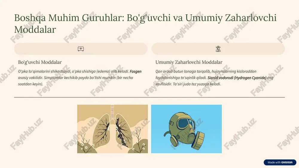 kimyoviy qurol: turlari va xavfni baholash - Page 5
